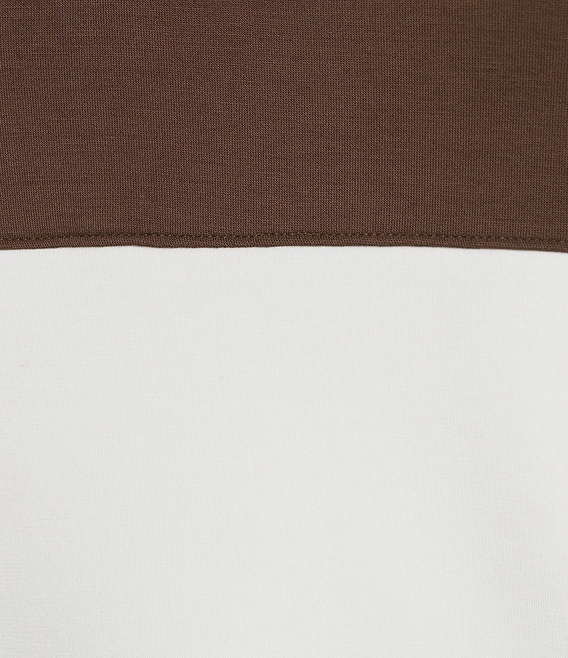 Copper Key Knit Rugby Stripe Coordinating Top
