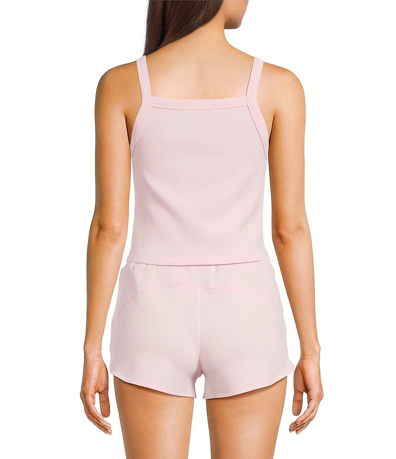 Copper Key Knit Solid Coordinating Tank