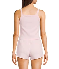 Copper Key Knit Solid Coordinating Tank