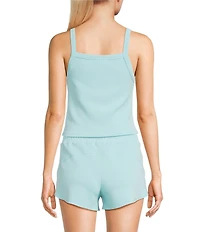 Copper Key Knit Solid Coordinating Tank