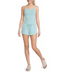 Copper Key Knit Solid Coordinating Tank