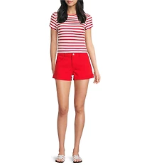 Copper Key Knit Striped Baby T-Shirt
