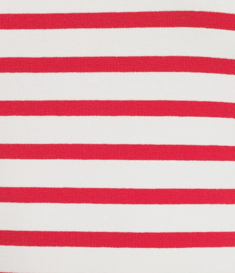 Copper Key Knit Striped Baby T-Shirt