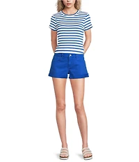 Copper Key Knit Striped Baby T-Shirt