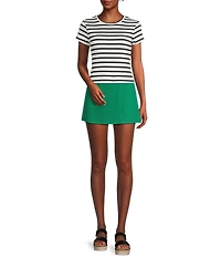 Copper Key Knit Striped Baby T-Shirt