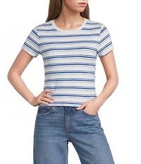 Copper Key Knit Striped Baby T-Shirt