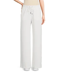 Copper Key Knit Wide Leg Pull On Coordinating Pants