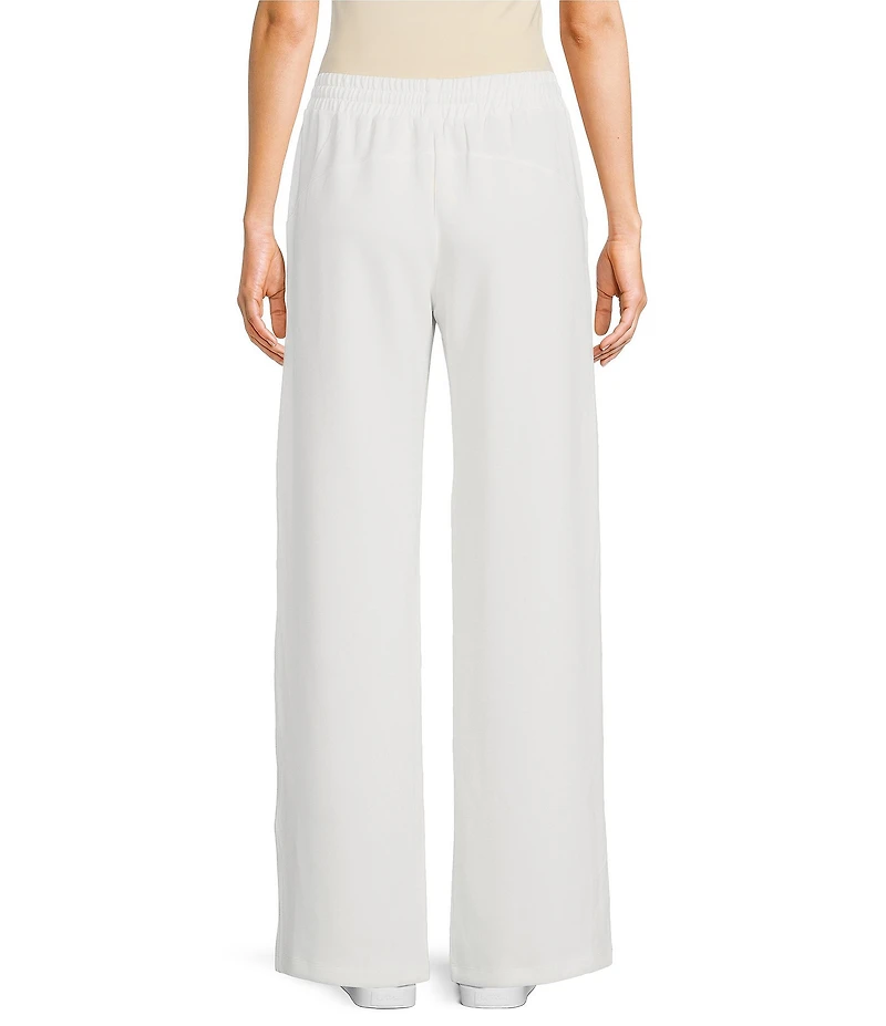 Copper Key Knit Wide Leg Pull On Coordinating Pants