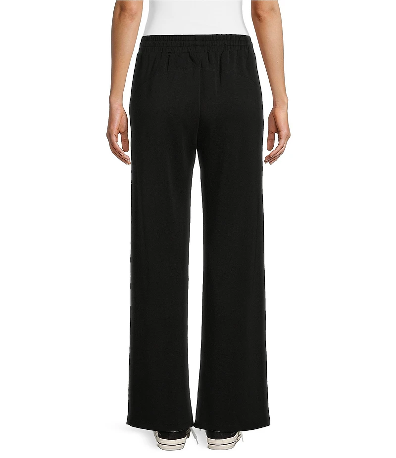 Copper Key Knit Wide Leg Pull On Coordinating Pants