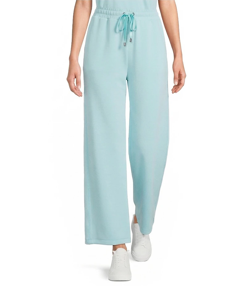 Copper Key Knit Wide Leg Pull On Coordinating Pants