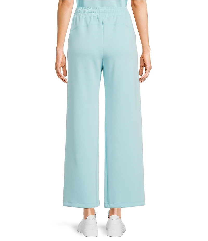 Copper Key Knit Wide Leg Pull On Coordinating Pants