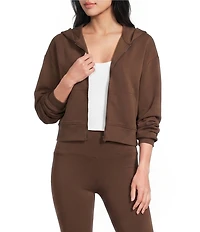 Copper Key Knit Zip Up Coordinating Hoodie