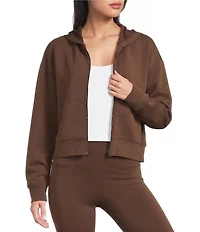 Copper Key Knit Zip Up Coordinating Hoodie