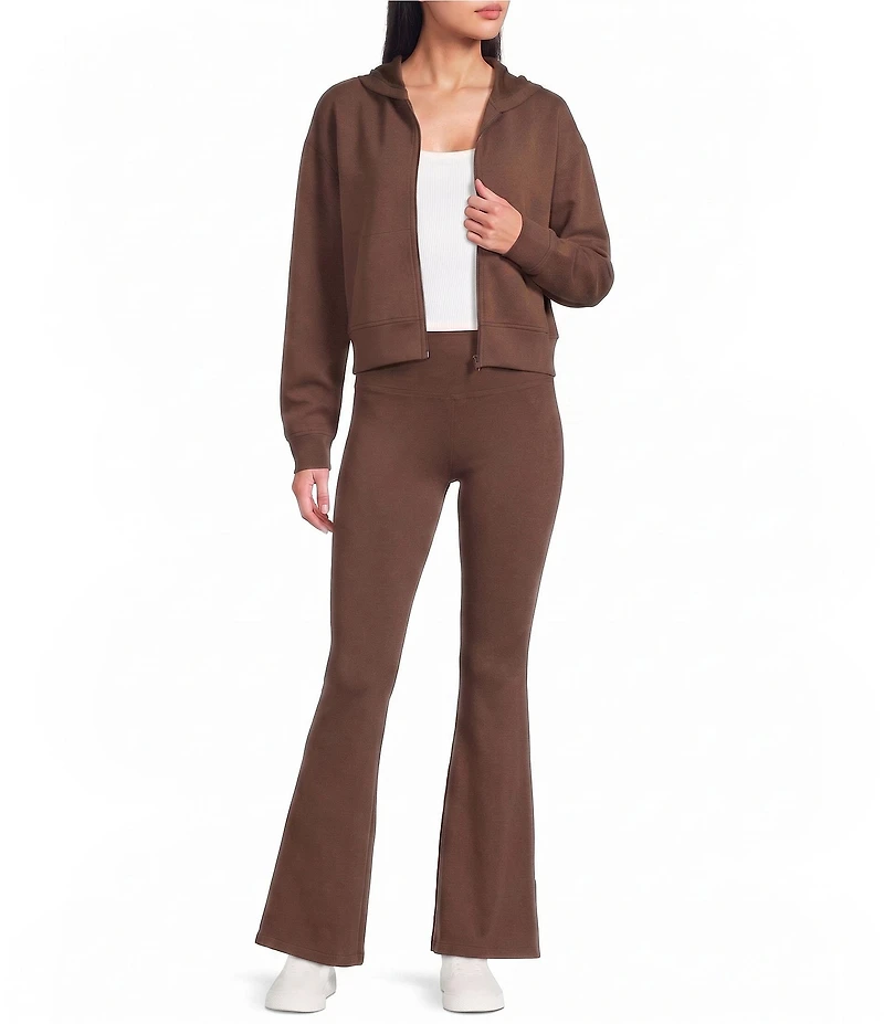 Copper Key Knit Zip Up Coordinating Hoodie