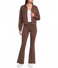 Copper Key Knit Zip Up Coordinating Hoodie