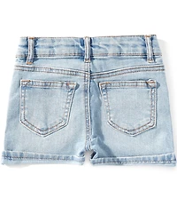 Copper Key Little Girls Cuffed Denim Shorts