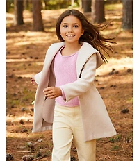 Copper Key Little Girls Hooded Robe Coat