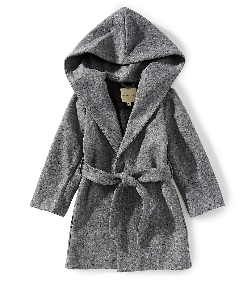 Copper Key Little Girls Hooded Robe Coat