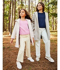 Copper Key Little Girls Hooded Robe Coat