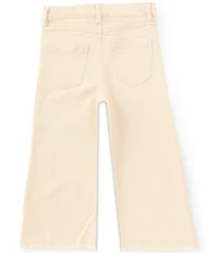 Copper Key Little Girls Wide Leg Denim Pants