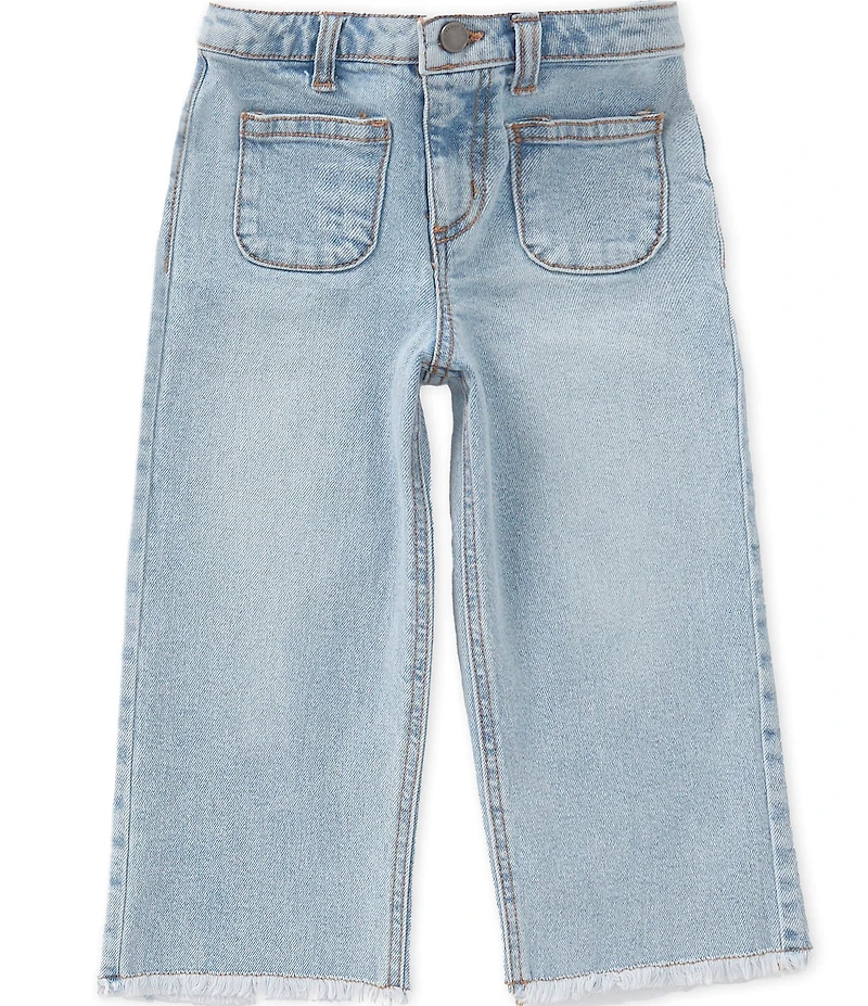 Copper Key Little Girls Flare Sailor Jeans