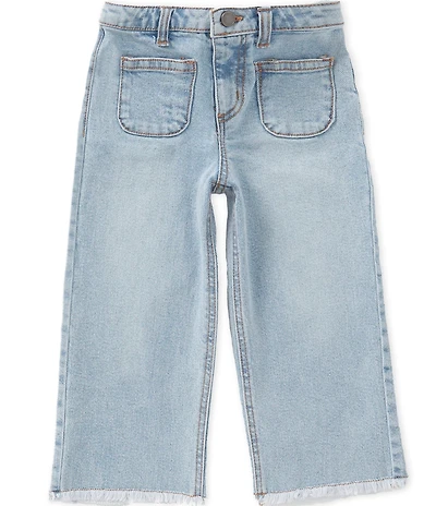 Copper Key Little Girls Flare Sailor Jeans