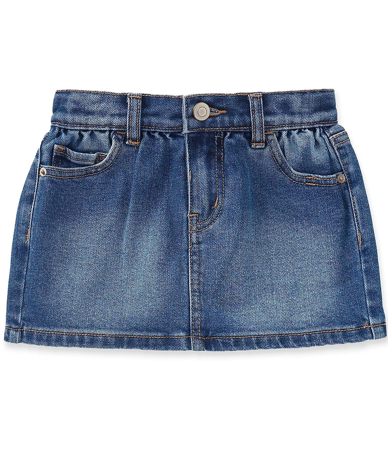 Copper Key Little Girls Flip Out Denim Skirt