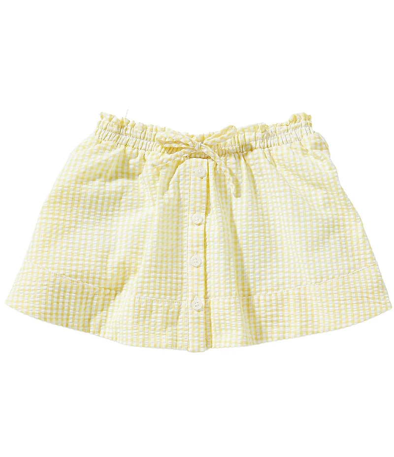 Copper Key Little Girls Gingham Skort