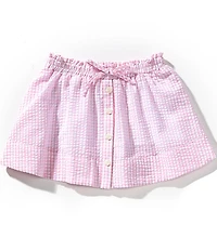 Copper Key Little Girls Gingham Skort