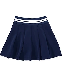 Copper Key Little Girls Lounge Life Pleated Skirt