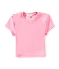 Copper Key Little Girls Lounge Life Short Sleeve T-Shirt