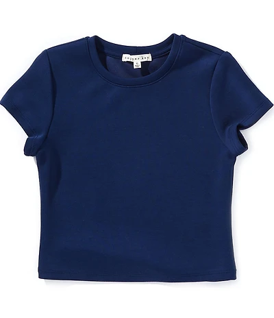 Copper Key Little Girls Lounge Life Short Sleeve T-Shirt