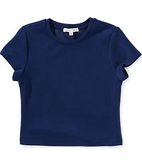 Copper Key Little Girls Lounge Life Short Sleeve T-Shirt