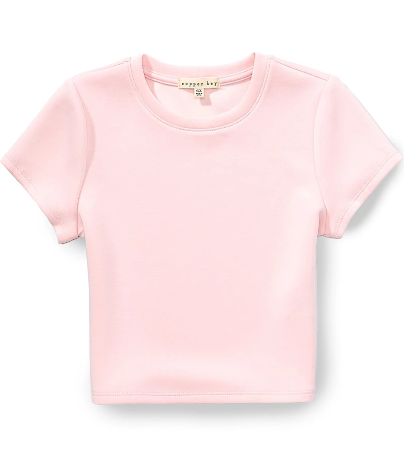 Copper Key Little Girls Lounge Life Short Sleeve T-Shirt