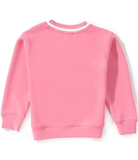 Copper Key Little Girls Lounge Life V-Neck Sweatshirt