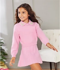 Copper Key Little Girls Sweater Knit Skirt