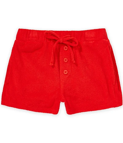 Copper Key Little Girls Terry Cloth Shorts