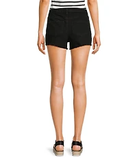 Copper Key Long Cut Off Denim Shorts