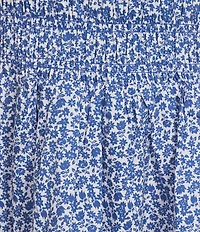 Copper Key Nara Floral Scoop Neck Mini Dress