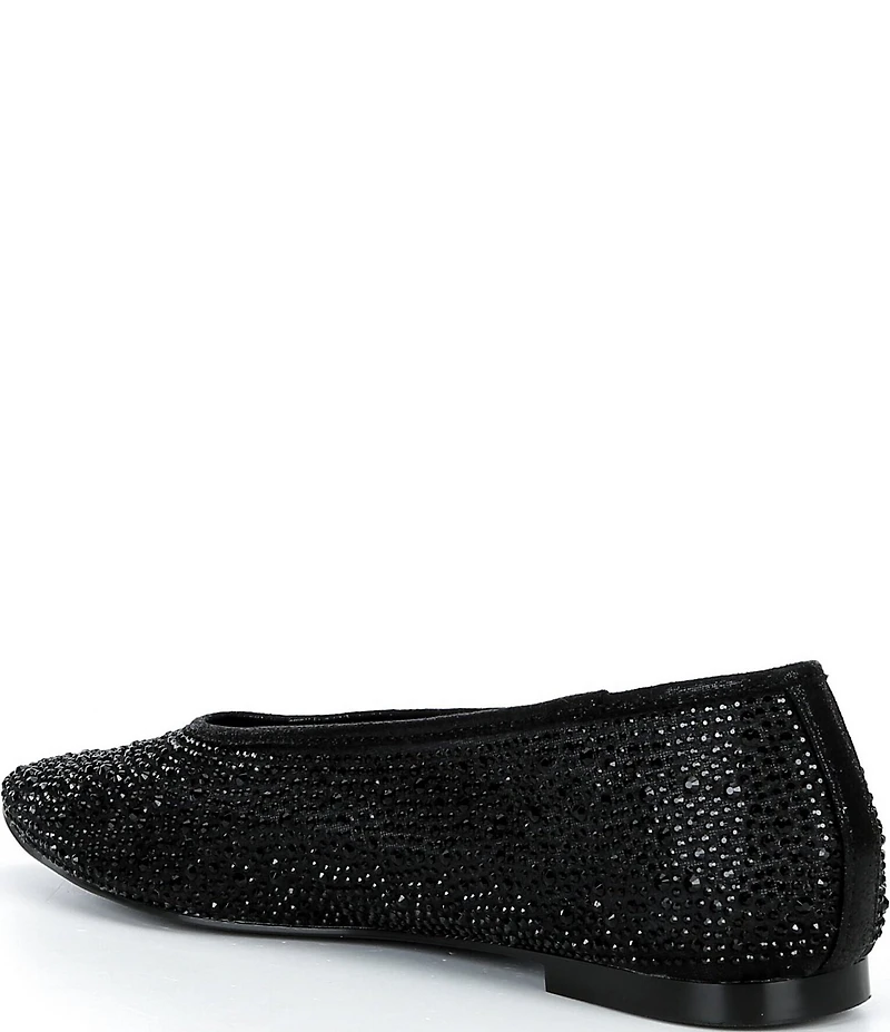 Copper Key Nola Mesh Rhinestone Dress Ballet Flats