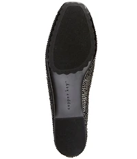 Copper Key Nola Mesh Rhinestone Dress Ballet Flats