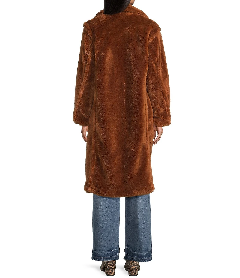 Copper Key Oversized Teddy Coat