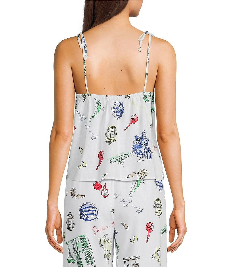 Copper Key Printed Chelsea Coordinating Top
