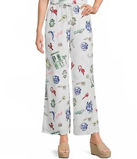 Copper Key Printed Coordinating Chelsea Pants