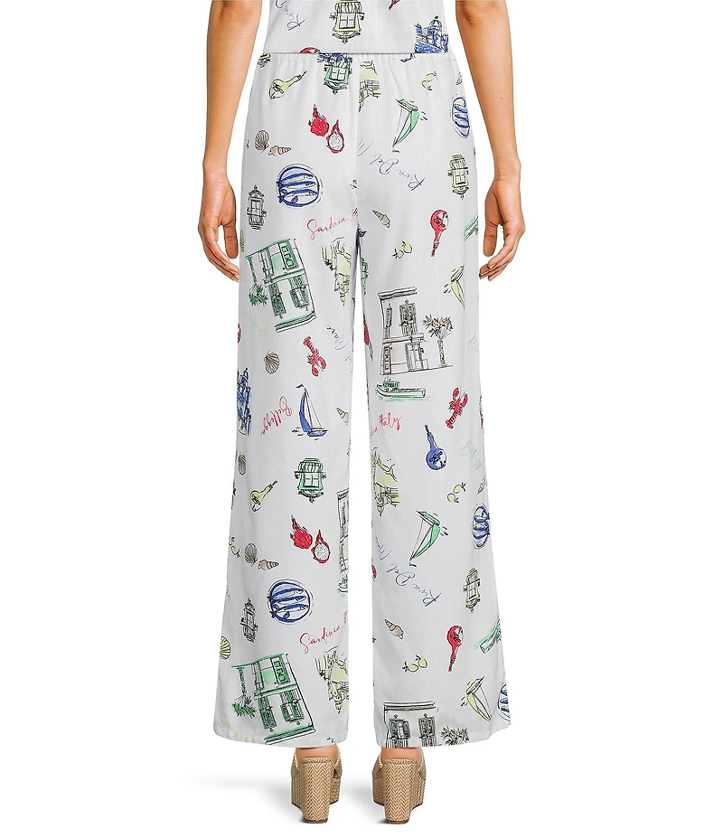 Copper Key Printed Coordinating Chelsea Pants