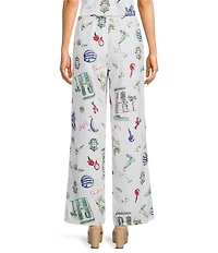 Copper Key Printed Coordinating Chelsea Pants