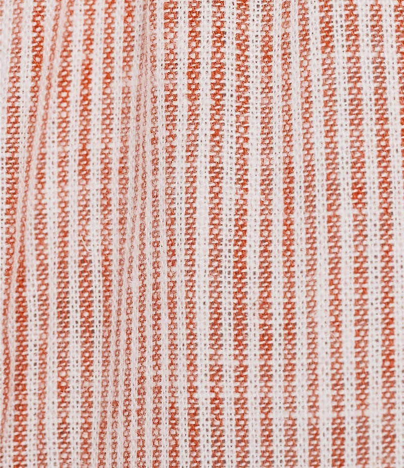 Copper Key Linen Stripe Coordinating Pull On Shorts