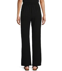 Copper Key Pull-On Wide Leg Pants