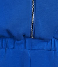 Copper Key Quarter Zip Romper