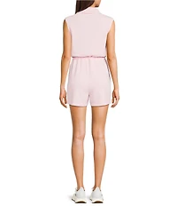 Copper Key Quarter Zip Romper